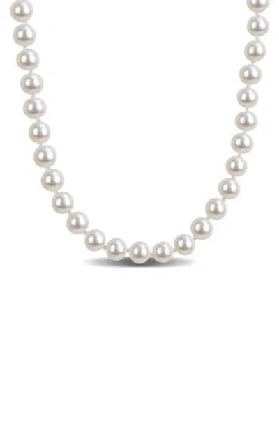 Delmar Cultured Pearl Necklace, 6–6.5mm In White