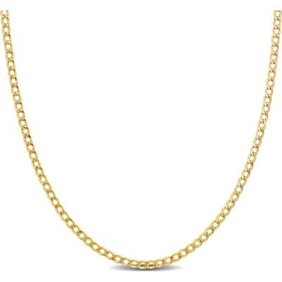 DELMAR DELMAR CURB CHAIN NECKLACE