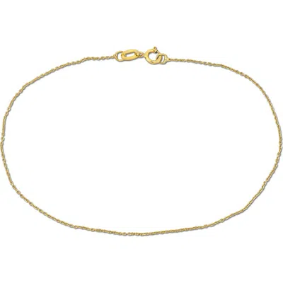 Delmar Curb Link Bracelet In Gold