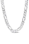 Delmar Figaro Chain Necklace In Gray