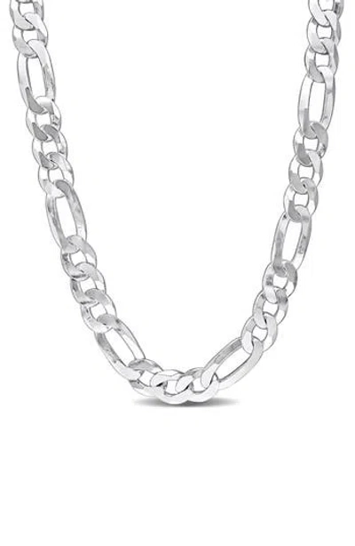Delmar Figaro Chain Necklace In Silver