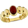 Delmar Garnet Bubble Ring In Red