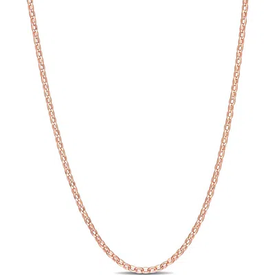 Delmar Rolo Chain Necklace In Gold