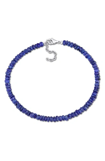 Delmar Sapphire Beaded Bracelet In Blue