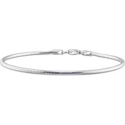 Delmar Snake Chain Necklace, 1.90mm In Silver