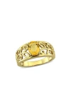 Delmar Stone Ring In Gold