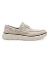 Delo Go Green Slip-on Boat Shoe In Beige