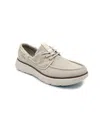 Delo Go Green Slip-on Boat Shoe In Beige
