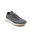 Delo Go Green Knit Running Shoe In Gray