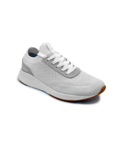 Delo Go Green Men's Comfort Run Sneakers In White