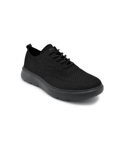 Delo Go Green Men's Lounge Oxford Shoes In Black