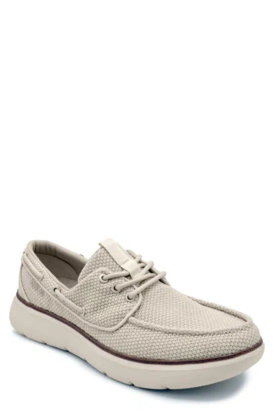 Delo Go Green Slip-on Boat Shoe In Beige