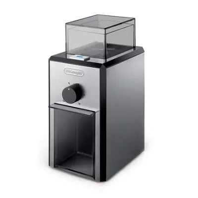 Delonghi 4.2-ounce Conical Burr Grinder In Gray