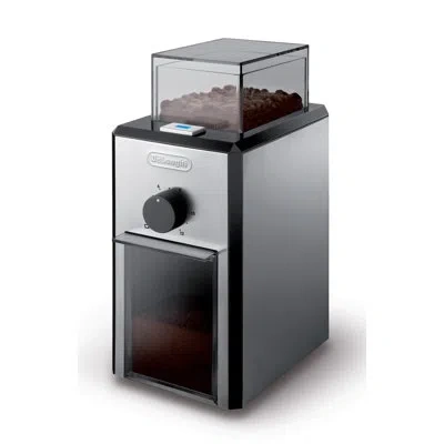 Delonghi Burr 4.2oz Coffee Grinder In Stainless Steel