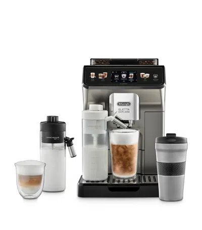 Delonghi Eletta Explore Cold Brew In Black