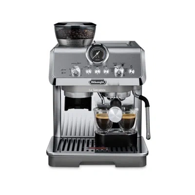 Delonghi La Specialista Arte Evo 15-bar Espresso Machine With Cold Brew And Built-in Grinder In Silver