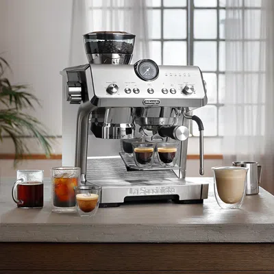 Delonghi De'longhi La Specialista Opera Espresso Machine With Cold Brew In Silver