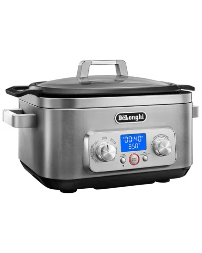 Delonghi De'longhi Livenza Multi Cooker 5-in-1 Slow Cooker In Metallic