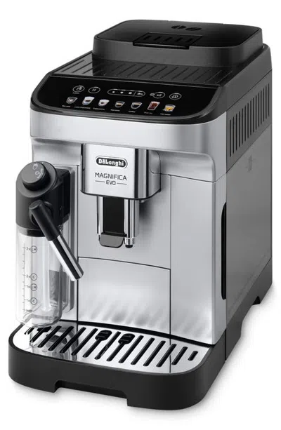 Delonghi Magnifica Evo Fully Automatic Coffee Machine In Silver