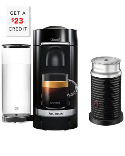 Delonghi Nespresso By De'longhi Vertuo Plus Coffee & Espresso Machine & Milk Frother With $24 Credit