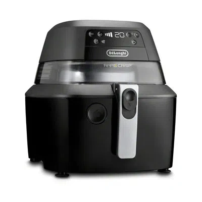 Delonghi Rapid Crisp Air Fryer, 5-quart, 1700-watt Xl, Black