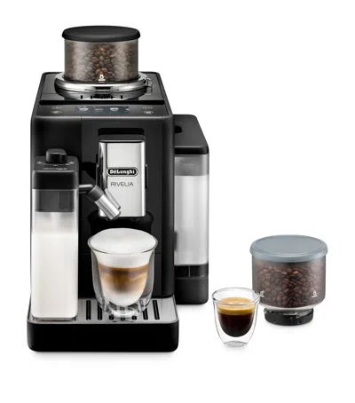 Delonghi Rivelia Coffee Machine In Black