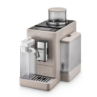 Delonghi De'longhi Rivelia Fully Automatic Espresso Machine With Built In Grinder & Milk Frother In Sand Beig In Neutral