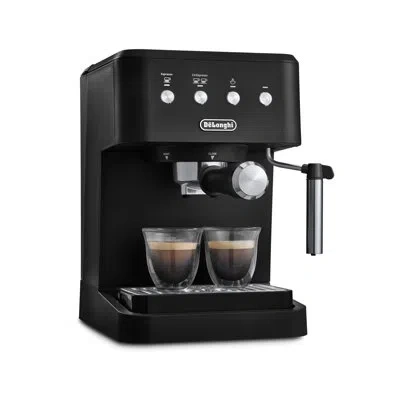 Delonghi De'longhi Stilosa 15-bar Black Espresso Machine With Steam Wand And Programmable Shot Volume