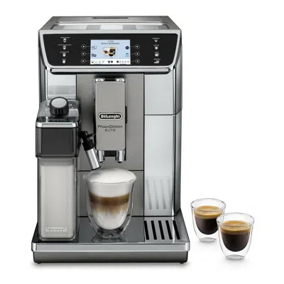 Delonghi Superautomatic Coffee Maker  Ecam65055ms 1450 W Grey 1450 W 2 L Gbby2 In Metallic