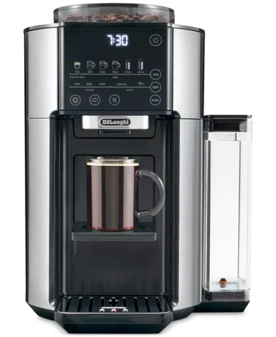 Delonghi Truebrew Automatic Coffee Maker With Bean Extract Technology In Stainless