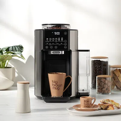 Delonghi De'longhi Truebrew Automatic Coffee Maker With Bean Extract Technology - Stainless In Black