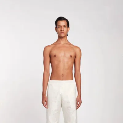 Delos Shiro Trousers White