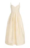 Delphine Annette Dress In Ivory