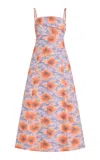 Delphine Meredith Dress In Floral