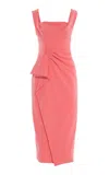 Delphine Mia Dress In Orange