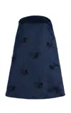 Delphine Stephanie Dress In Navy