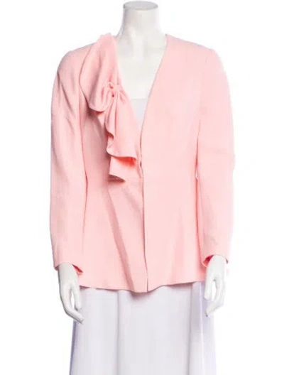 Pre-owned Delpozo Jacket In Pink
