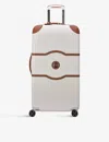 Delsey Chatelet Air 2.0 Shell Suitcase 80cm In Beige
