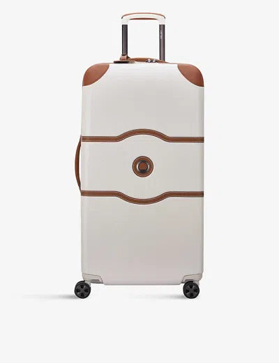 Delsey Chatelet Air 2.0 Shell Suitcase 80cm In Beige
