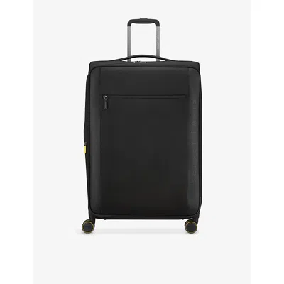 Delsey Black Montmartre 3 4 Double-wheel Expandable Suitcase 76cm