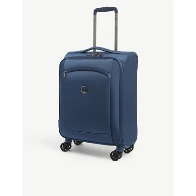 Delsey Montmartre 2.0 Recycled-shell Suitcase 55cm Blue