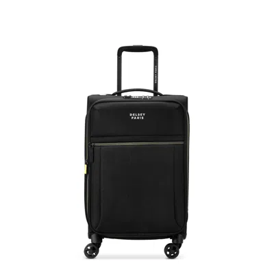 Delsey Brochant 3 Expandable Spinner Carry-on 20" In Black
