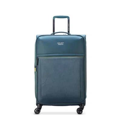 Delsey Brochant 3 Expandable Spinner Upright 24" - Medium In Blue