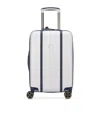 Delsey Cadence Expandable Hard Cabin Suitcase In White