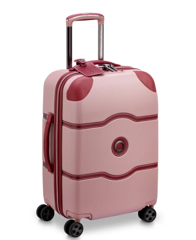 Delsey Chatelet Air 2.0 21" Large Carry-on Spinner In Pink