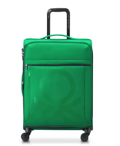 Delsey Color Block 23" Upright Spinner In Green