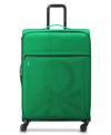 Delsey Color Block 27" Upright Spinner In Green