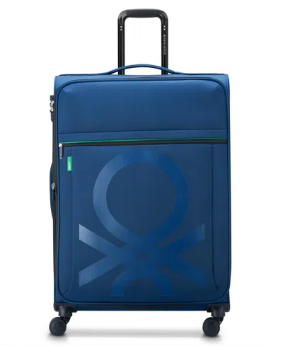 Delsey Color Block 27" Upright Spinner In Navy