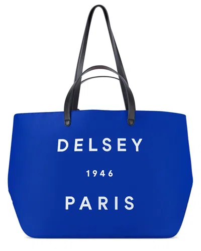 Delsey Croisiere Tote Bag In Blue
