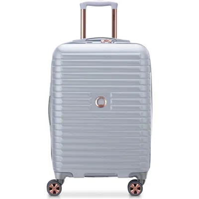 Delsey Cruise 3.0 22-inch Hardside Carry-on Luggage In Silver